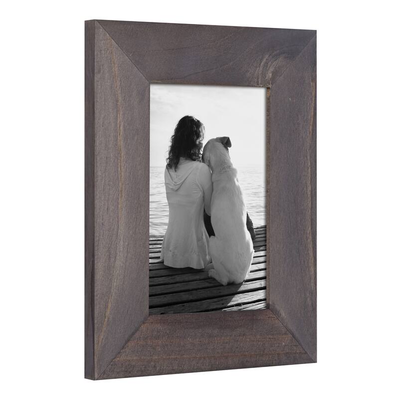 DesignOvation Museum Wood Picture Frame Set