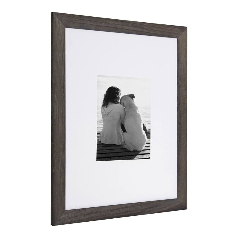 DesignOvation Museum Wood Picture Frame Set