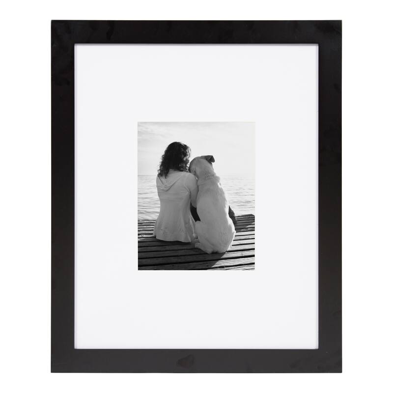 DesignOvation Museum Wood Picture Frame Set