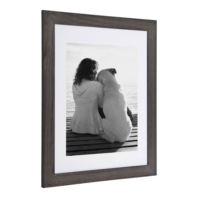 DesignOvation Museum Wood Picture Frame Set