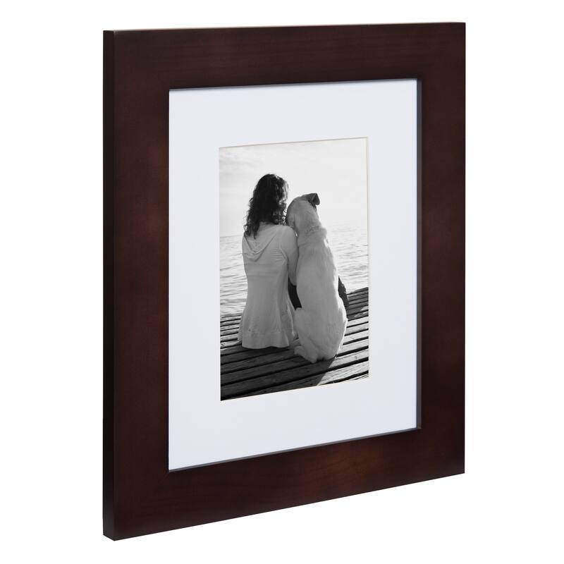 DesignOvation Museum Wood Picture Frame Set