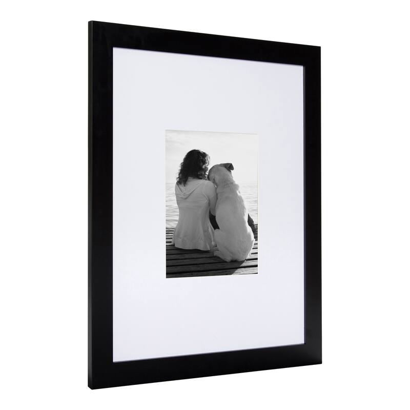 DesignOvation Museum Wood Picture Frame Set
