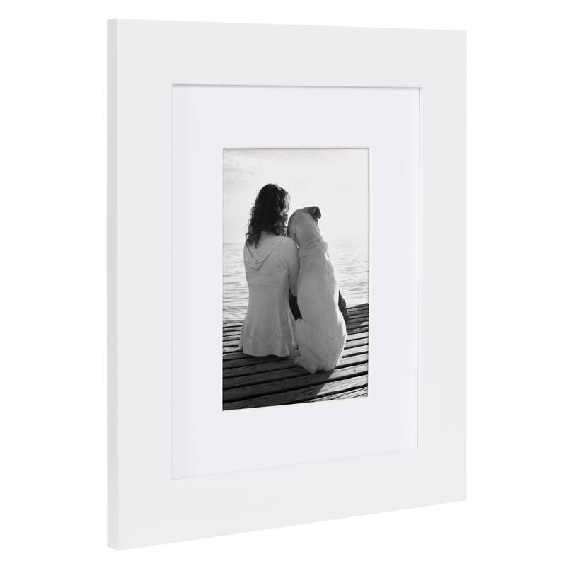 DesignOvation Museum Wood Picture Frame Set