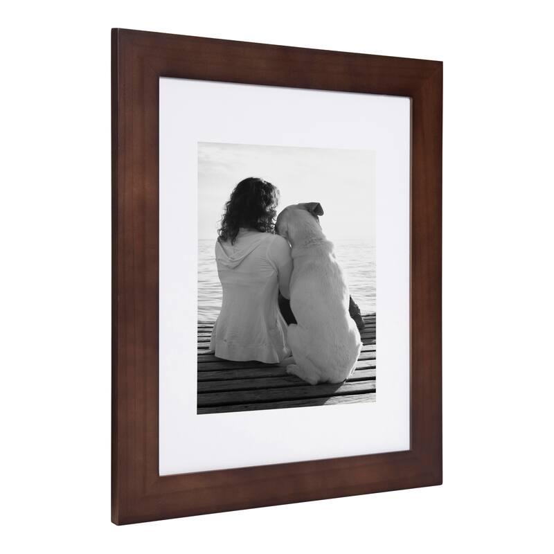 DesignOvation Museum Wood Picture Frame Set