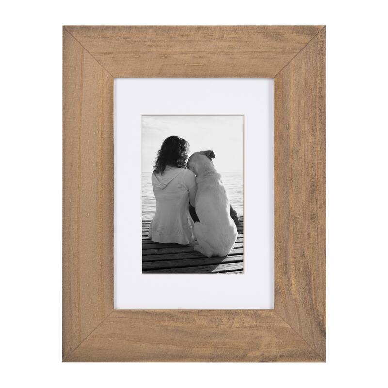 DesignOvation Museum Wood Picture Frame Set