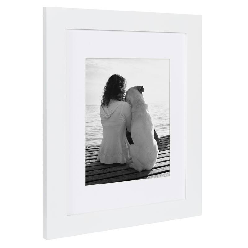 DesignOvation Museum Wood Picture Frame Set