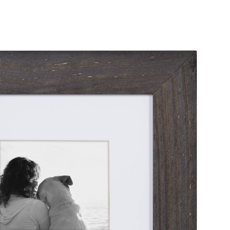 DesignOvation Museum Wood Picture Frame Set