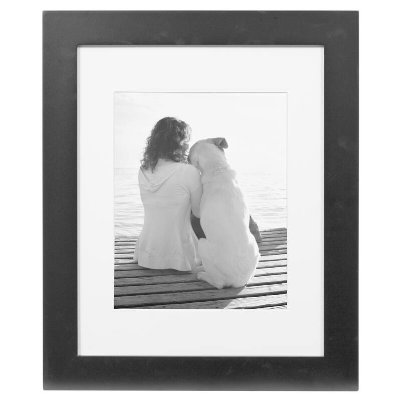 DesignOvation Museum Wood Picture Frame Set