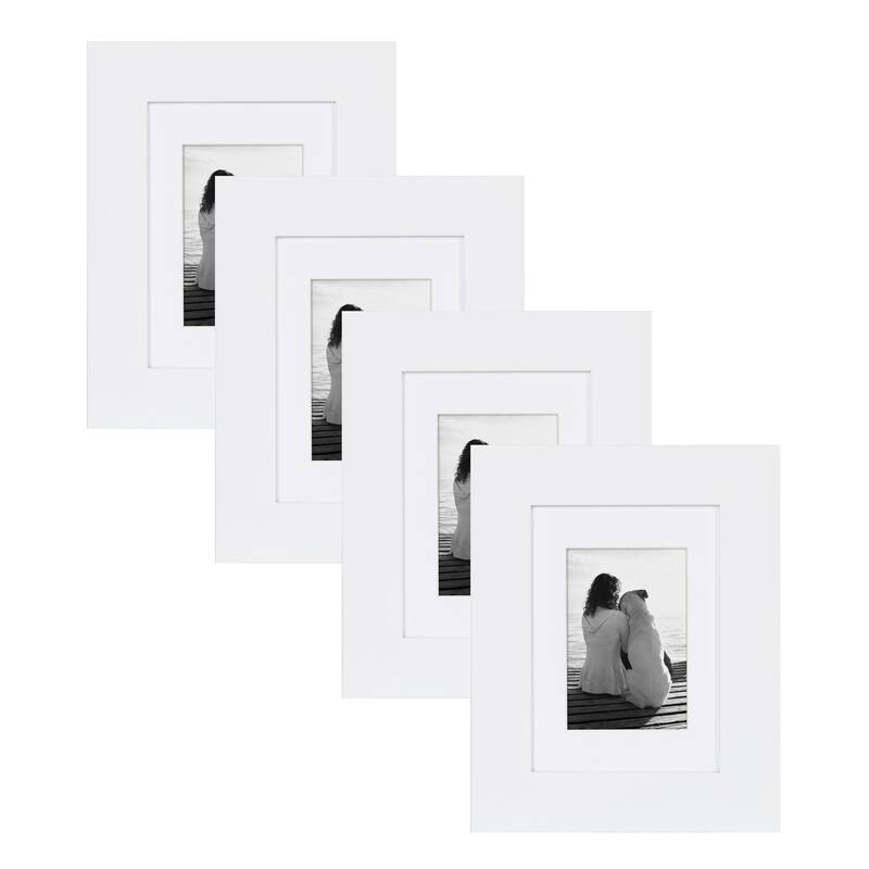 DesignOvation Museum Wood Picture Frame Set