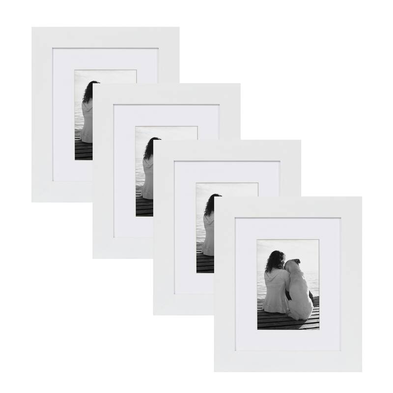 DesignOvation Museum Wood Picture Frame Set