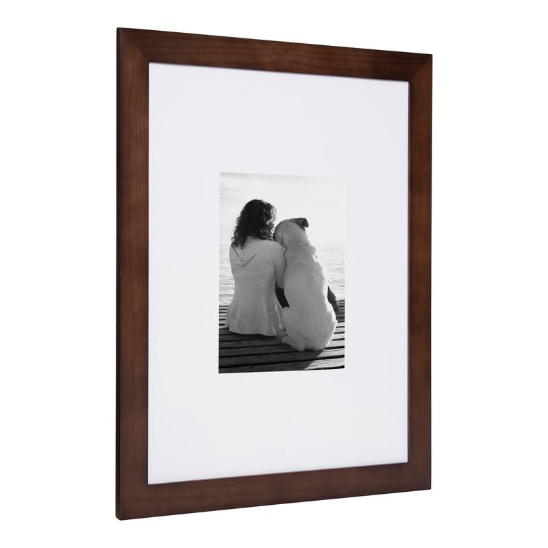DesignOvation Museum Wood Picture Frame Set