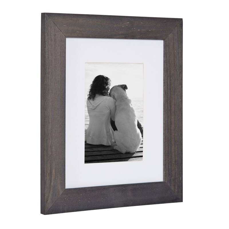 DesignOvation Museum Wood Picture Frame Set