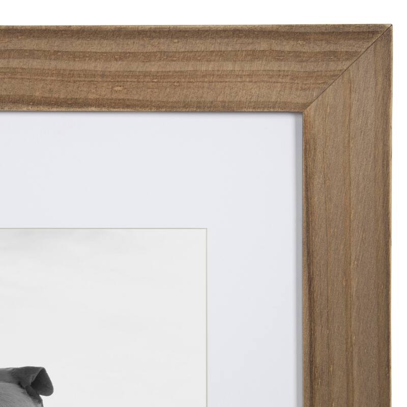 DesignOvation Museum Wood Picture Frame Set