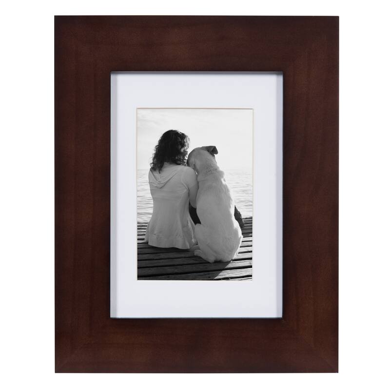 DesignOvation Museum Wood Picture Frame Set
