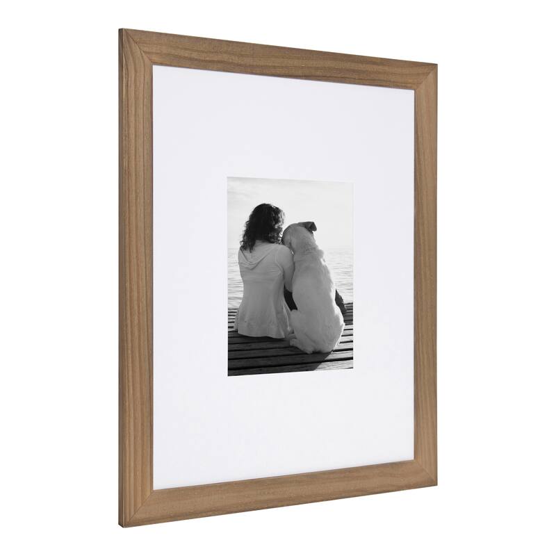 DesignOvation Museum Wood Picture Frame Set