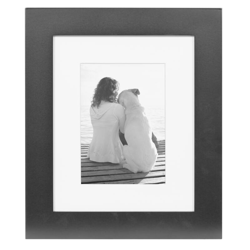 DesignOvation Museum Wood Picture Frame Set