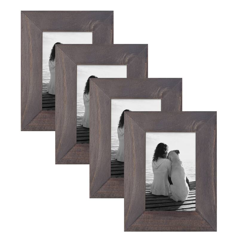 DesignOvation Museum Wood Picture Frame Set