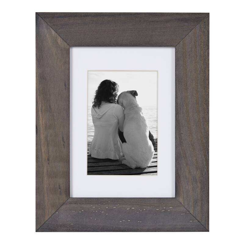 DesignOvation Museum Wood Picture Frame Set