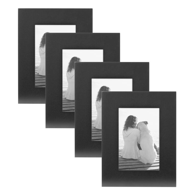 DesignOvation Museum Wood Picture Frame Set