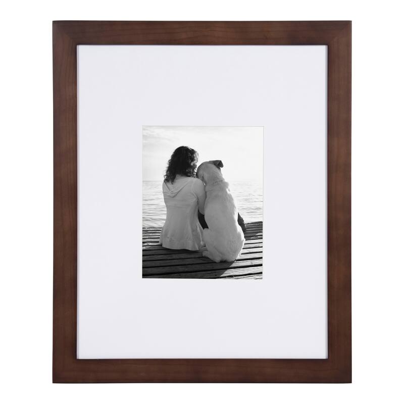 DesignOvation Museum Wood Picture Frame Set
