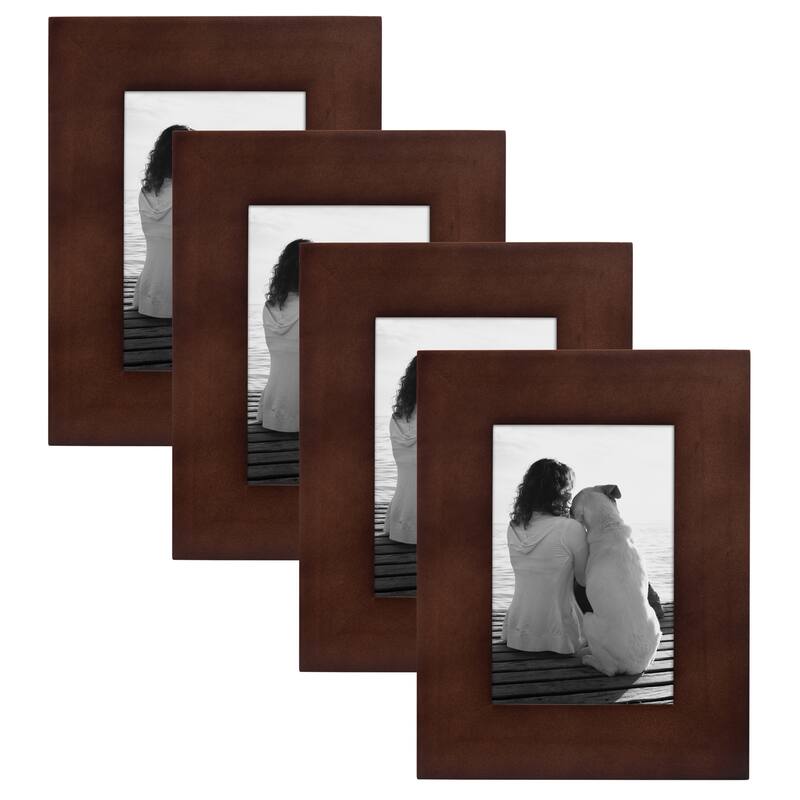 DesignOvation Museum Wood Picture Frame Set