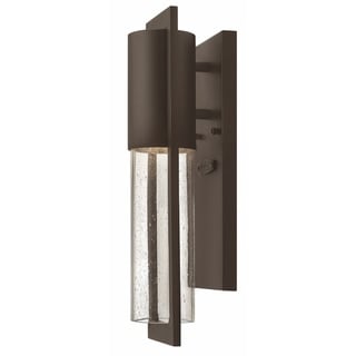 Hinkley Shelter 1-Light Outdoor Wall Mount in Buckeye Bronze