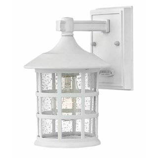 Hinkley Freeport 1-Light Outdoor Wall Mount in Classic White