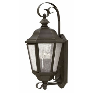 Hinkley Edgewater 3-Light Outdoor Wall Mount in Oil Rubbed Bronze