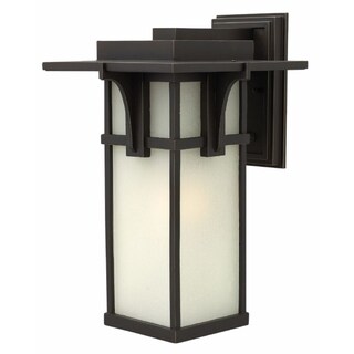 Hinkley Manhattan 1-Light Outdoor Wall Mount in Oil Rubbed Bronze