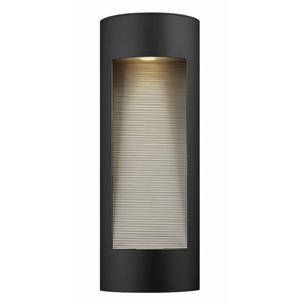 Hinkley Luna 2-Light Outdoor Wall Mount in Satin Black