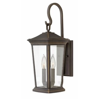 Hinkley Bromley 2-Light Outdoor Wall Mount in Oil Rubbed Bronze