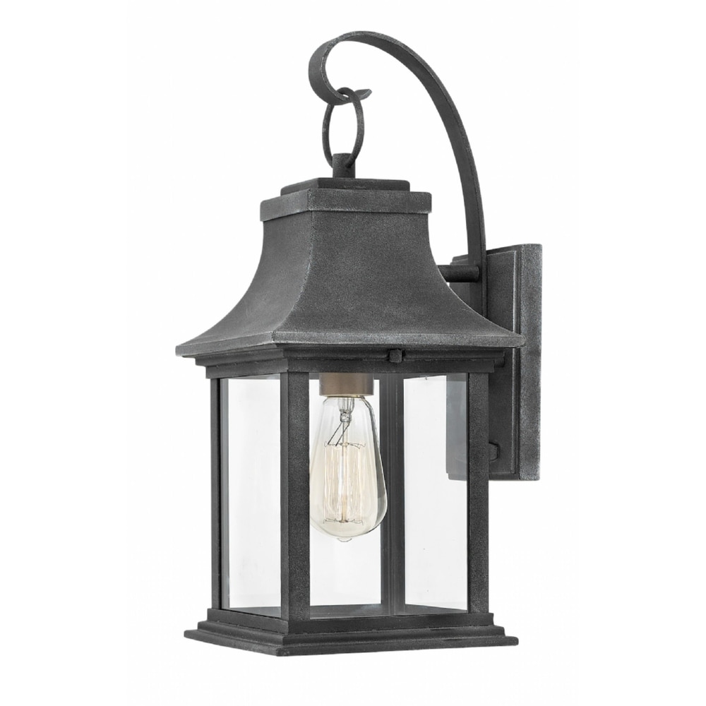 Hinkley Bromley 3-Light Outdoor Light In Museum Black