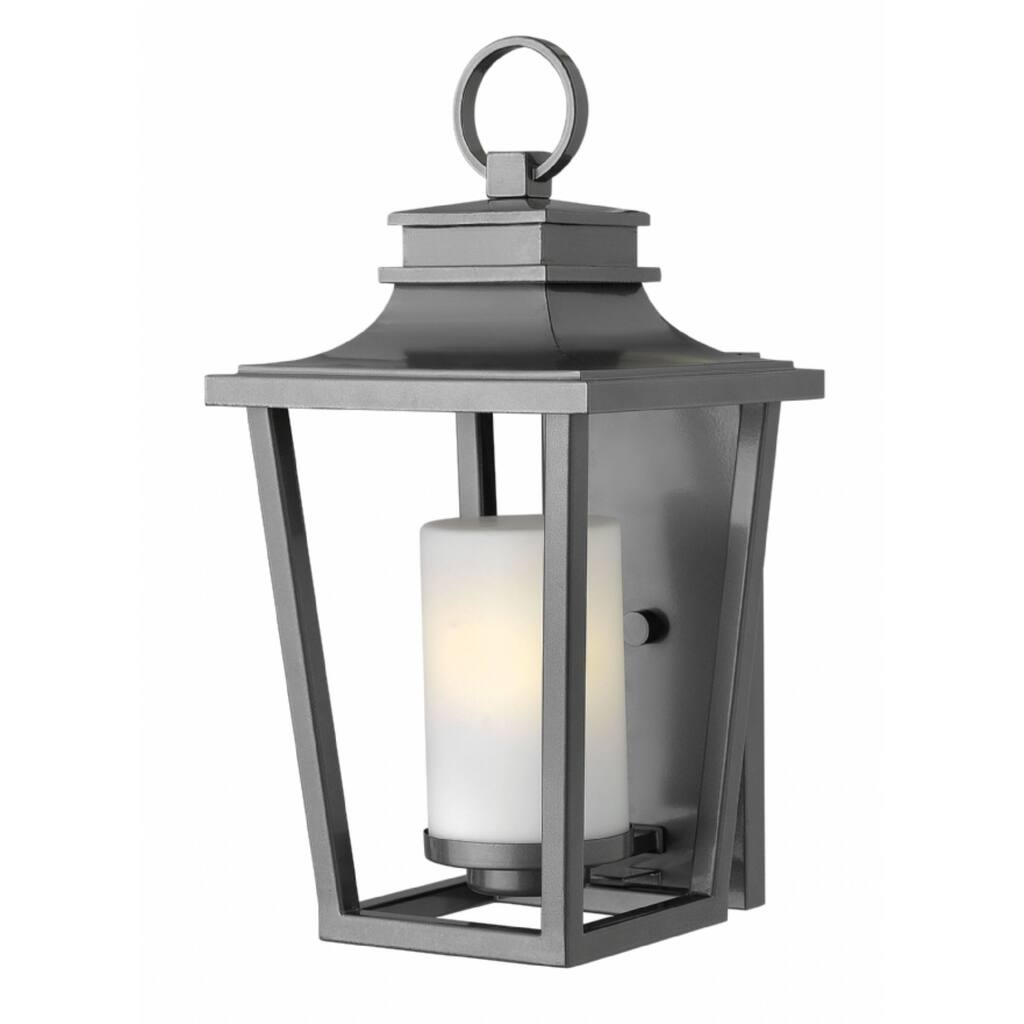 Hinkley Sullivan 1-Light Outdoor Wall Mount in Hematite