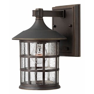 Hinkley Freeport 1-Light Outdoor Wall Mount in Oil Rubbed Bronze