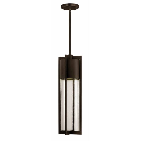 slide 1 of 1, Hinkley Shelter 1-Light Outdoor Pendant in Buckeye Bronze