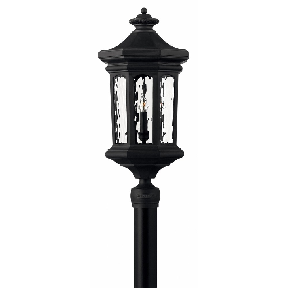 Freeport Coastal Elements LED 21 inch Oil Rubbed Bronze Outdoor Post Mount  Lantern, Low Voltage