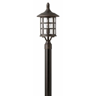 Hinkley Freeport 1-Light Outdoor Post Mount in Oil Rubbed Bronze