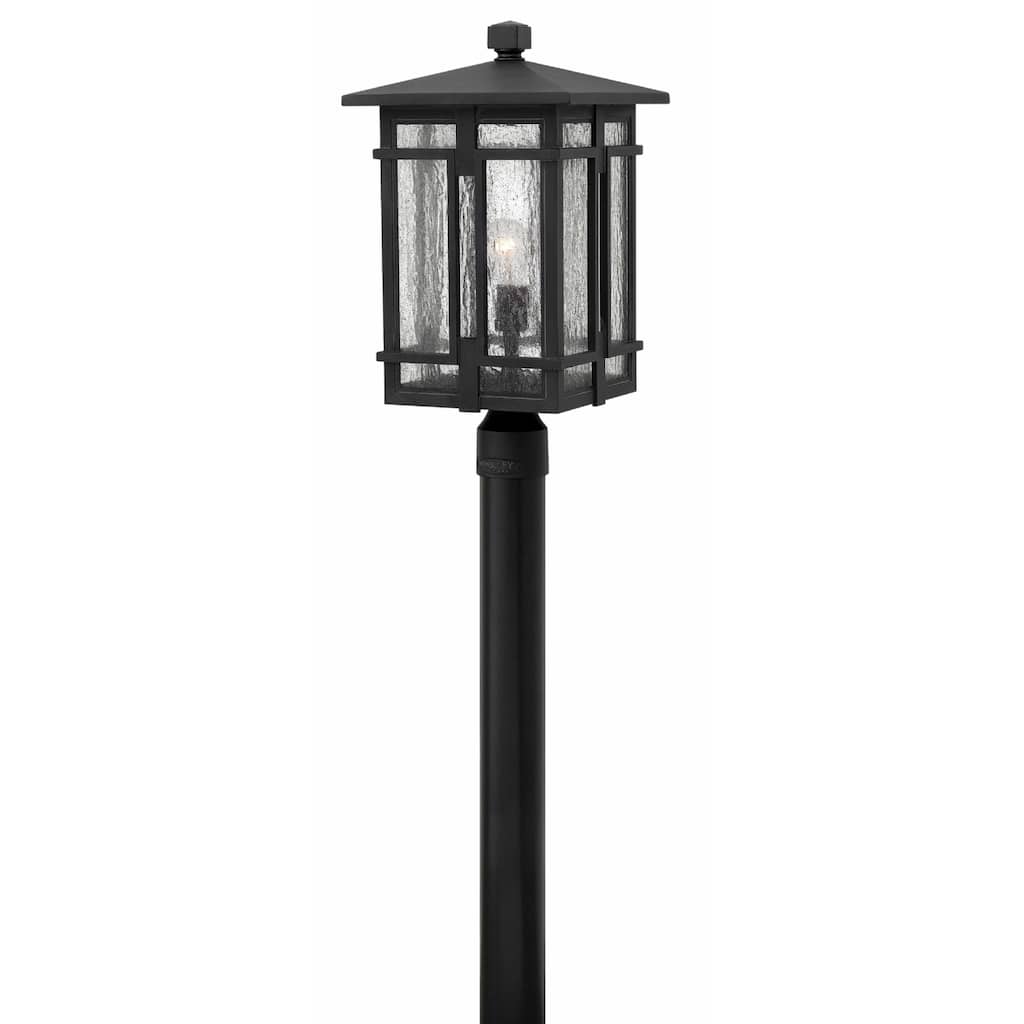 Hinkley Tucker 1-Light Outdoor Post Mount in Museum Black