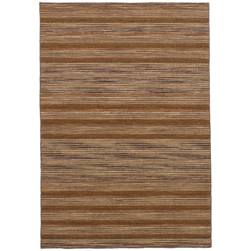 Flat-weave Manhattan Blue, Red Wool Kilim