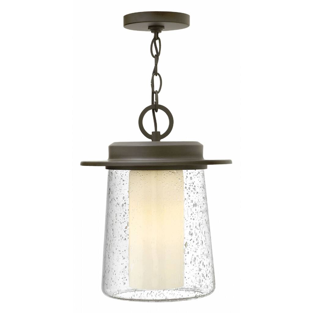 Hinkley Riley 1-Light Outdoor Pendant in Oil Rubbed Bronze
