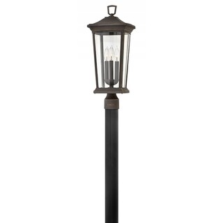 Hinkley Bromley 3-Light Outdoor Post Mount in Oil Rubbed Bronze