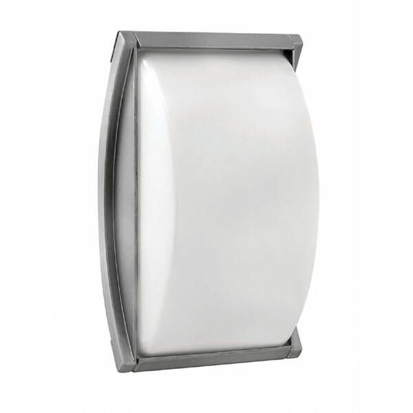 Hinkley Atlantis LED Outdoor Wall Mount in Titanium. Opens flyout.