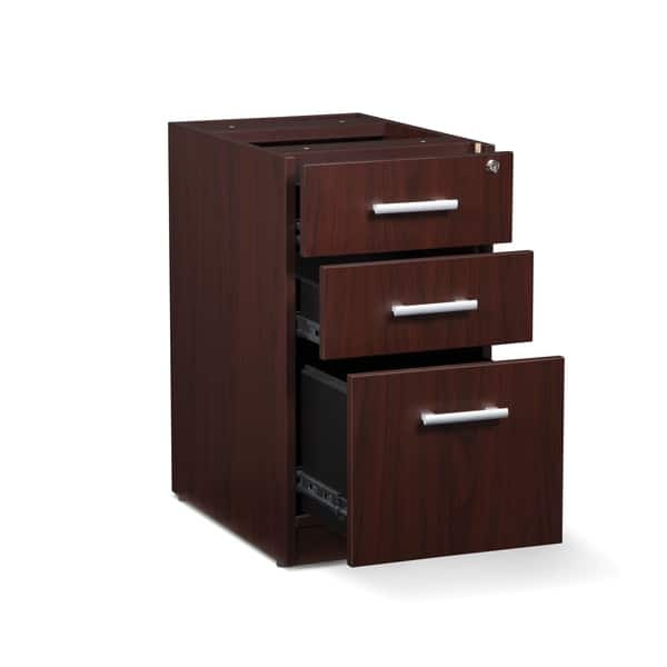 Shop Ofm Fulcrum Locking Pedestal 3 Drawer Filing Cabinet Cl Bbf