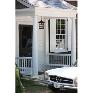 Hinkley Freeport 1-Light Outdoor Pendant in Black