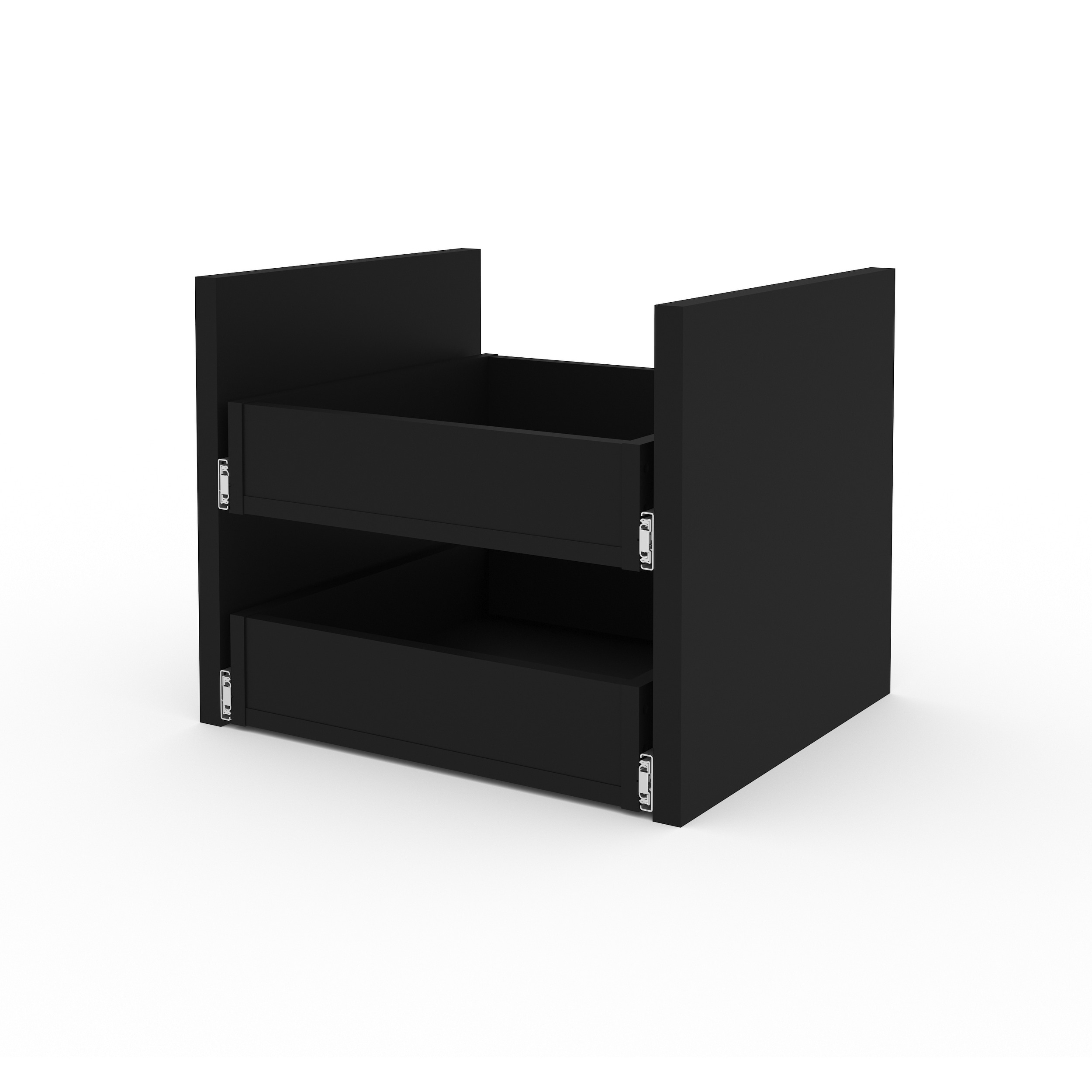 Shop Bestar Lincoln 2 Drawer Set For Stackable Storage Cabinet