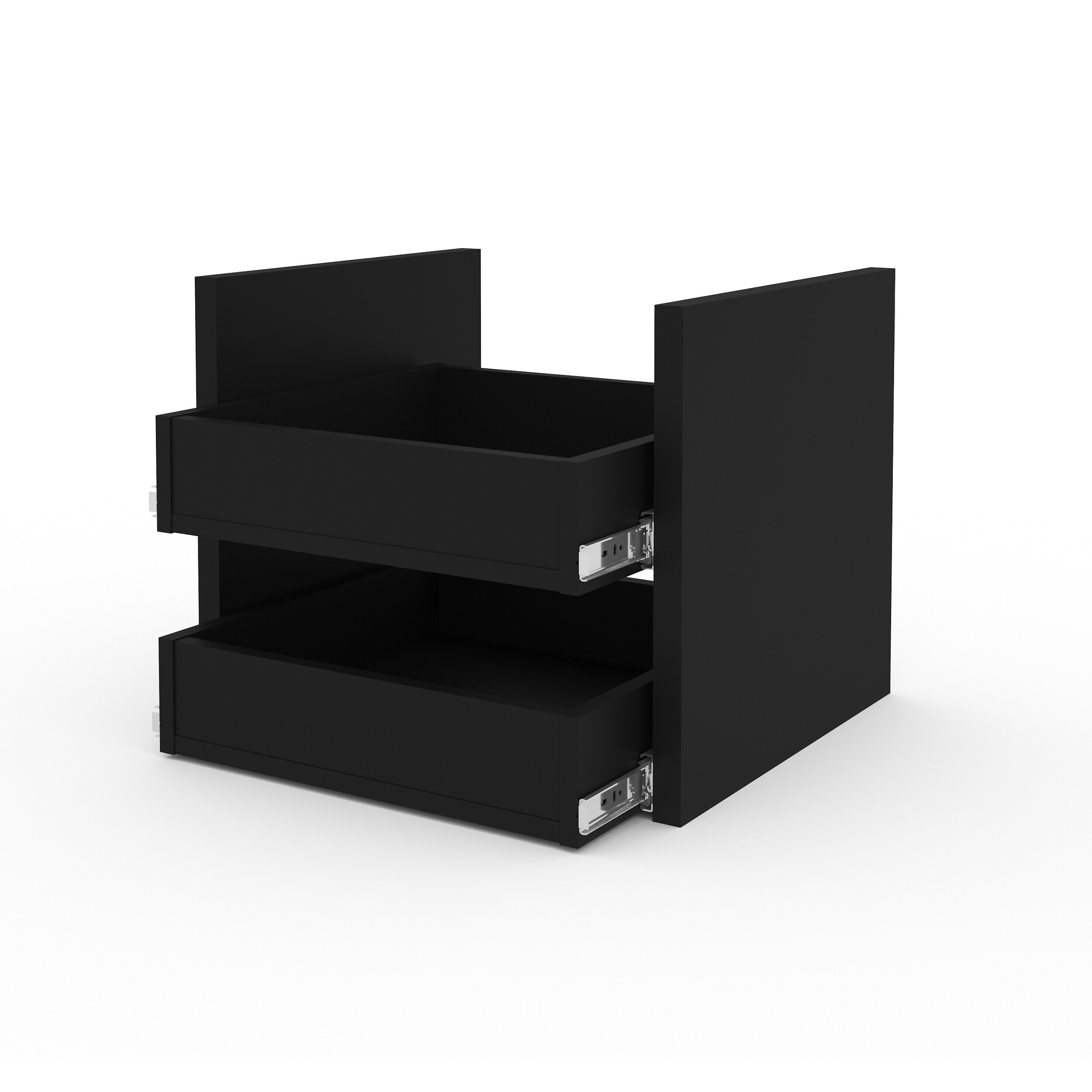 Shop Bestar Lincoln 2 Drawer Set For Stackable Storage Cabinet