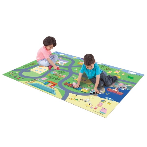 peppa pig foam mat