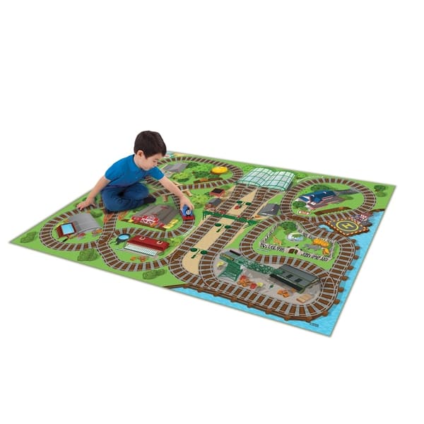 Shop Tcg Toys Thomas Friends Jumbo Mega Mat Play Mat W Bonus