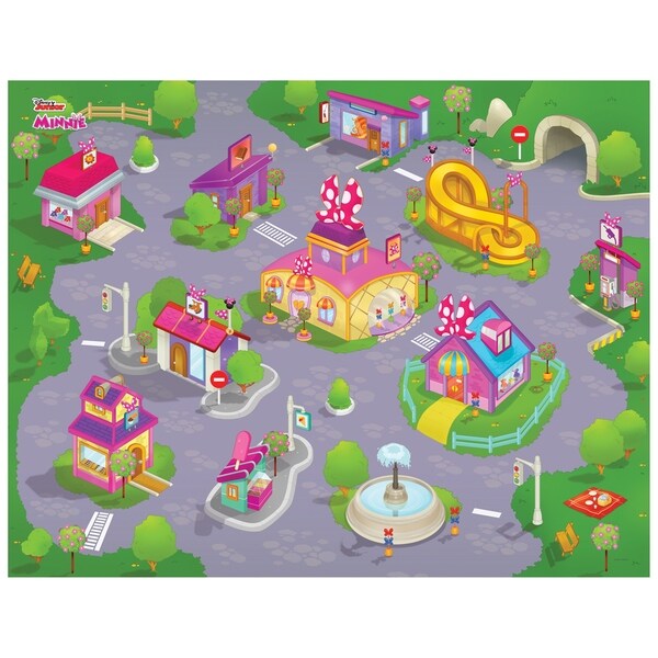 minnie mouse foam play mat