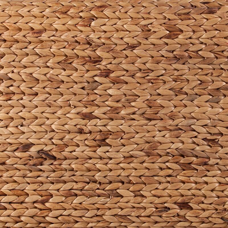 SEI Furniture Terraza White Woven Coffee Table Bench